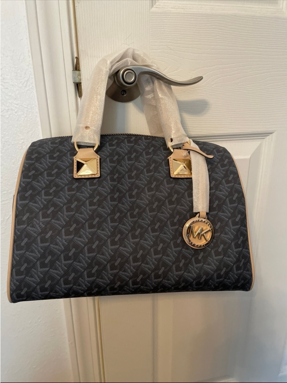 Michael Kors Grayson Medium Duffle Satchel Bag